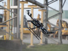 Skygauge Robotics manufactures drones that can be used for ultrasonic inspection of storage tanks and piping. Photo © Canadian Food Innovation Network