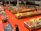 Shoppers browse goods in the produce section of a Toronto Loblaws, Friday, May 3, 2024. THE CANADIAN PRESS/Chris Young